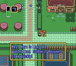 Uh-oh Link's in trouble now!