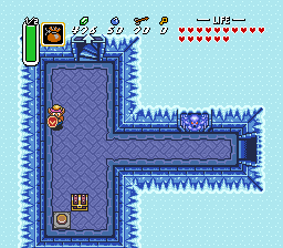 Hit the button to find a chest, open the chest to get the key which opens the door of the same room... Can't the button just open the door instead?