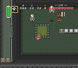 Some yellow Stalfos goons with loose heads